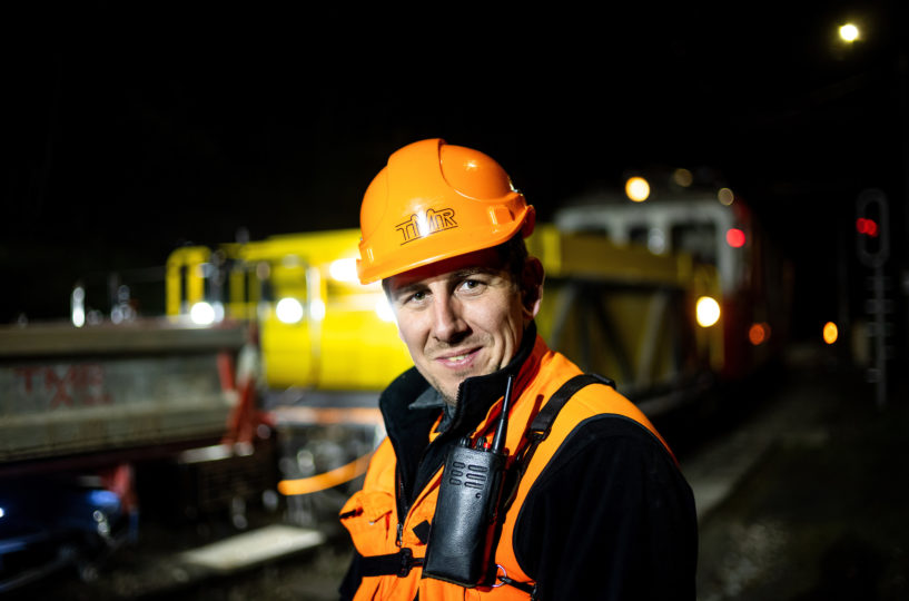 Travaux de maintenance sur la superstructure ferroviaire