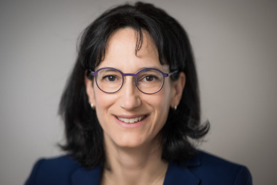 Porträt von Anne-Laure Couchepin Vouilloz, Mitglied des Verwaltungsrats der TMR SA